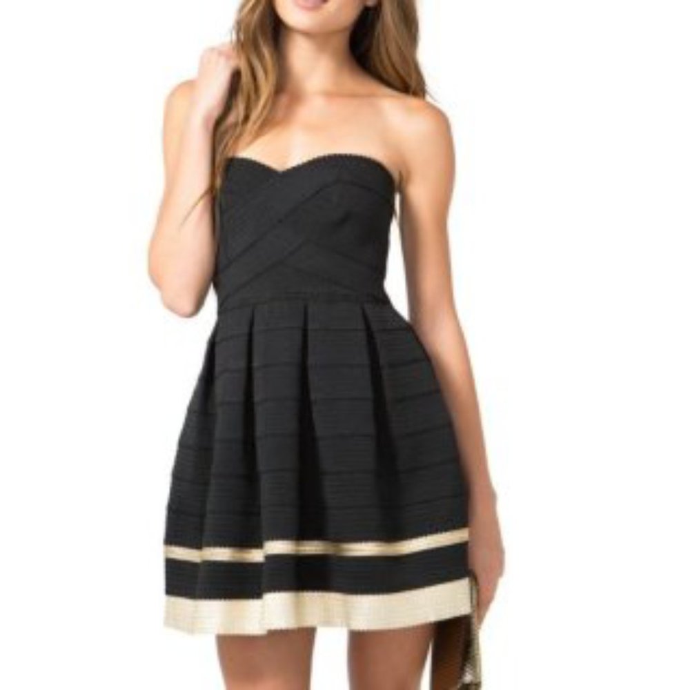 San Souci Strapless Minidress